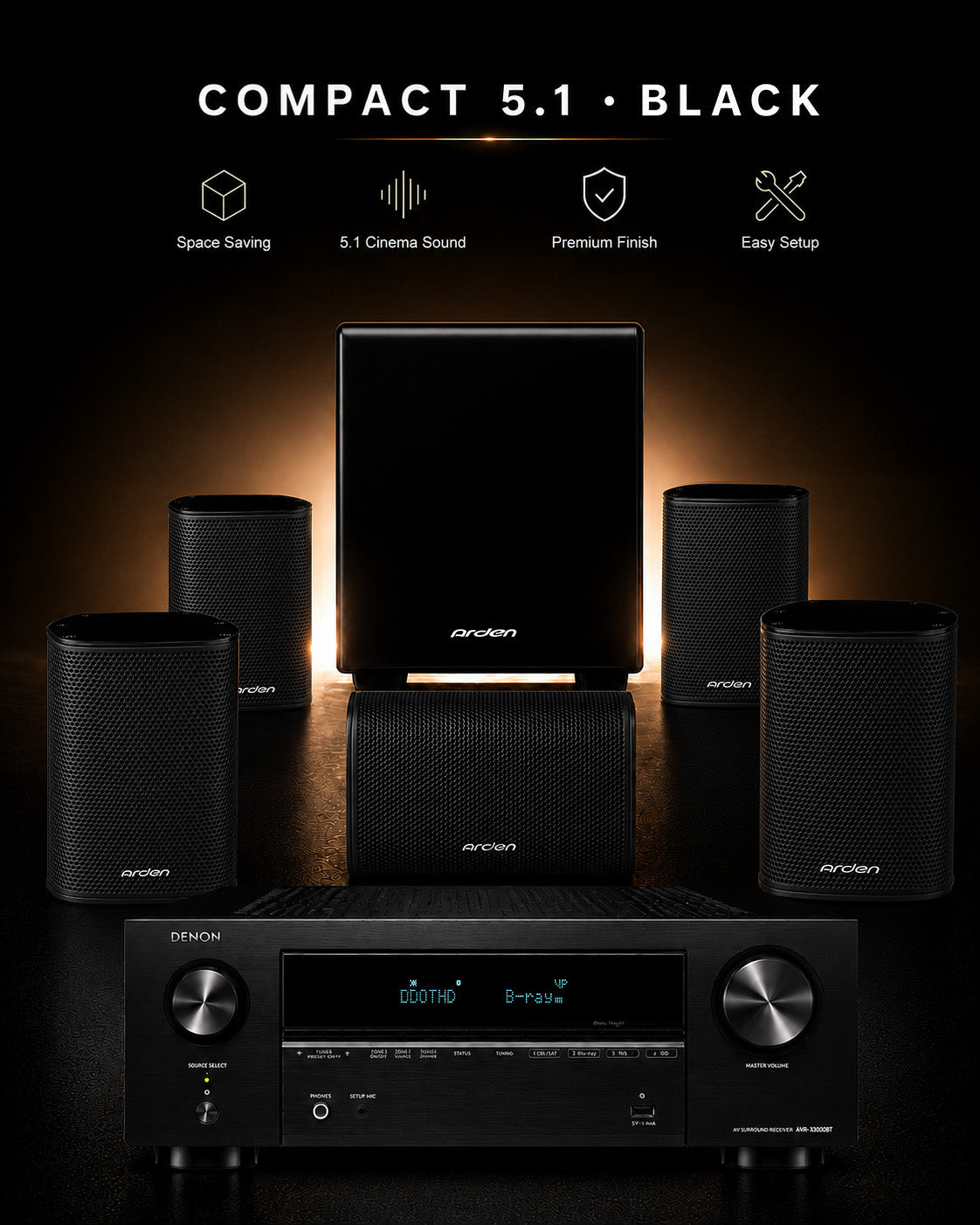 MK Series Home Theater System