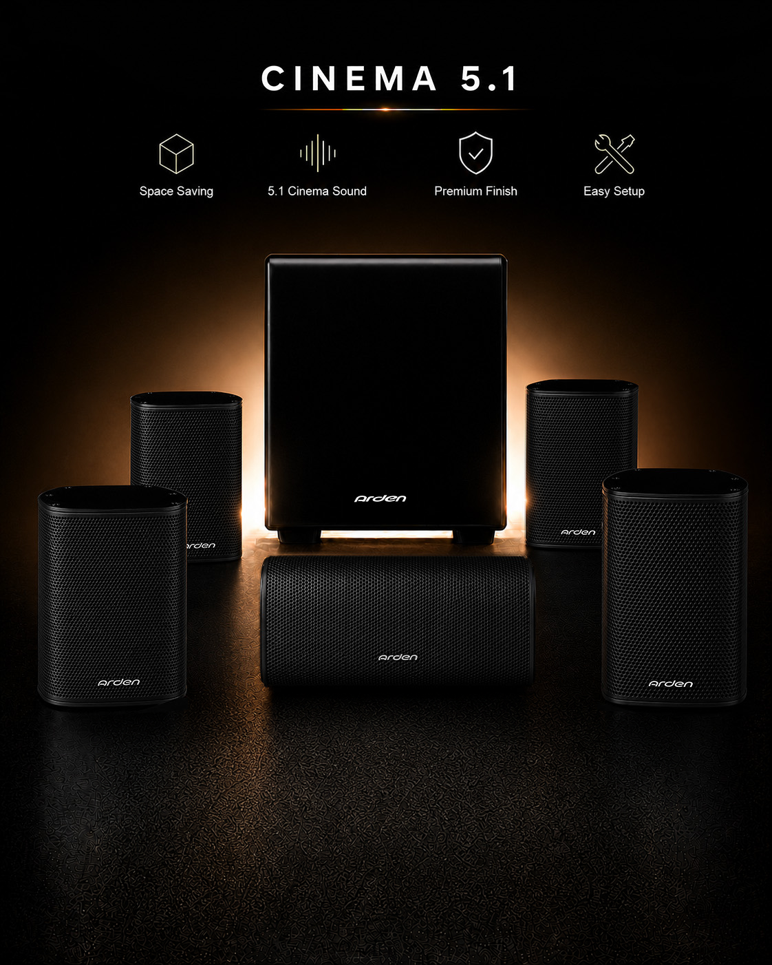 MK Series 5.1 Speaker Package