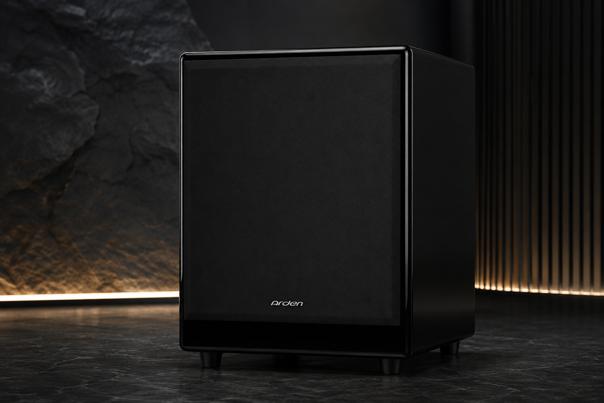 SUB-12 12-inch powered subwoofer front view