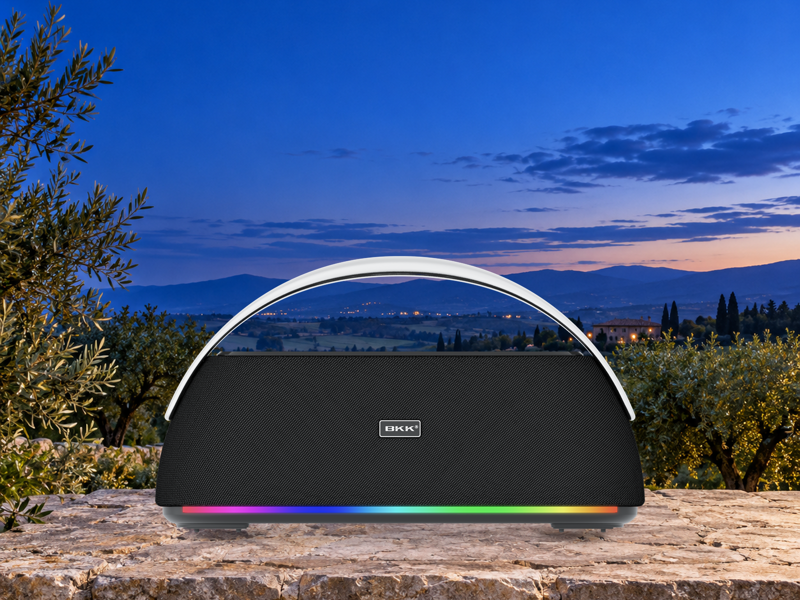B51 Pro RGB light strip and handle — room setting